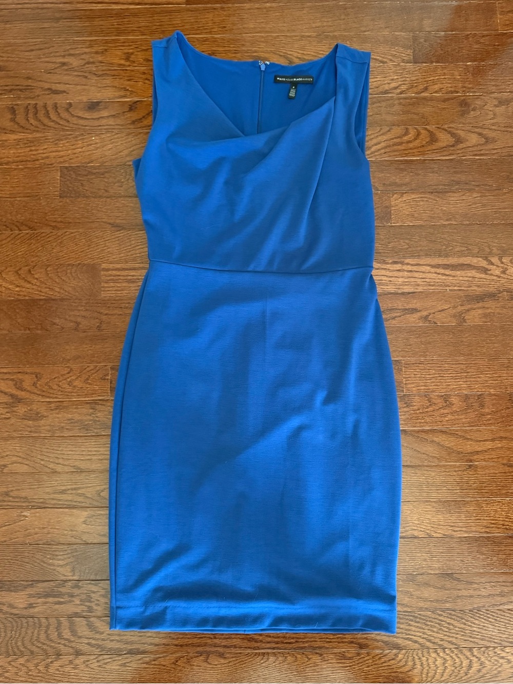 White House Black Market Electric Blue Sheath Dress